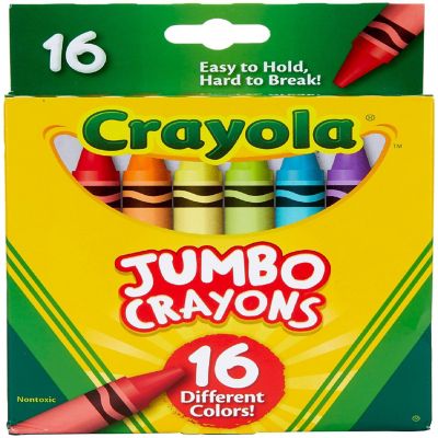Crayola Jumbo Crayons-16/Pkg Image 1