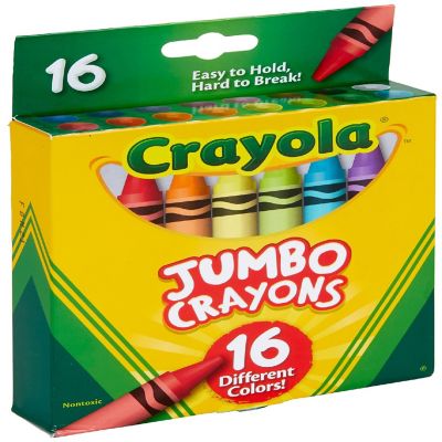 Crayola Jumbo Crayons-16/Pkg Image 1