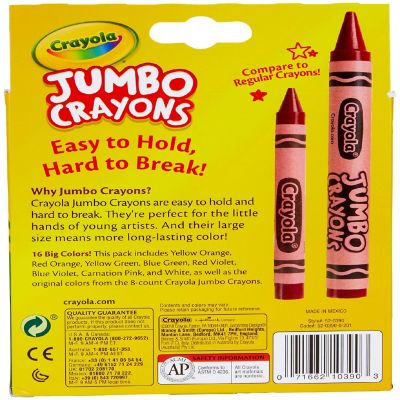 Crayola Jumbo Crayons-16/Pkg Image 2