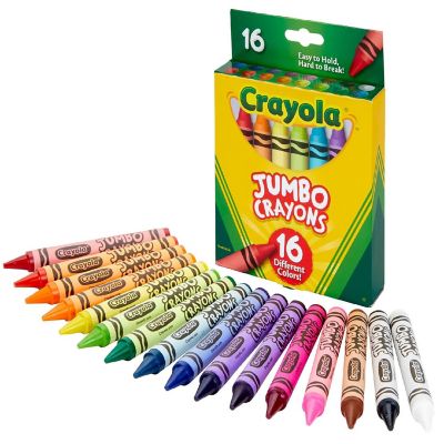 Crayola Jumbo Crayons-16/Pkg Image 3