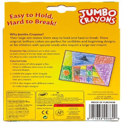 Crayola Jumbo Crayons-8/Pkg Image 2