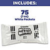 Crayola Model Magic Modeling Compound Classpack, White, 1 oz, Pack of 75 Image 1