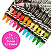 Crayola Neon Crayons, 24 Per Pack, 6 Packs Image 4