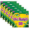 Crayola Oil Pastels, 28 Per Box, 6 Boxes Image 1