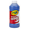 Crayola Premier Tempera Paint, 16 oz, Blue, Pack of 3 Image 1