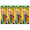 Crayola Round Brush Set, 4 Per Pack, 4 Packs Image 1