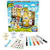 Crayola Scribble Scrubbie Bluey DeluPropere, 3 Count Set Image 1