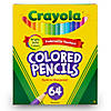 Crayola Short Colored Pencils, 64 Count with Sharpener Image 2