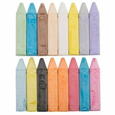 Crayola&#8482; Sidewalk Chalk, Bucket of 16  NEW KIDS GIFT SET Image 1