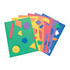 Crayola<sup>&#174;</sup> Assorted Colors 9" x 12" Construction Paper Shapes - 48 Pc. Image 1