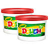 Crayola Super Soft Modeling Dough, Red, 3 lbs. Bucket, Pack of 2 Image 1