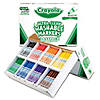 Crayola Ultra-Clean Washable Markers Classpack, Broad Line, 8 Colors, Pack of 200 Image 1