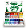 Crayola Ultra-Clean Washable Markers Classpack, Broad Line, 8 Colors, Pack of 200 Image 1