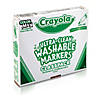 Crayola Ultra-Clean Washable Markers Classpack, Fine Line, 10 Colors, Pack of 200 Image 3