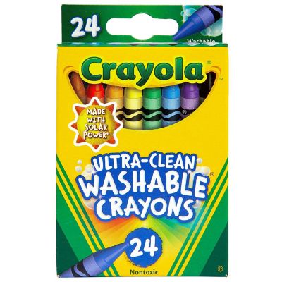 Crayola Washable Crayons-24/Pkg Image 1