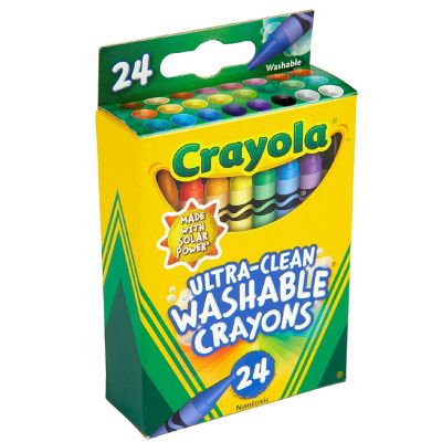 Crayola Washable Crayons-24/Pkg Image 1