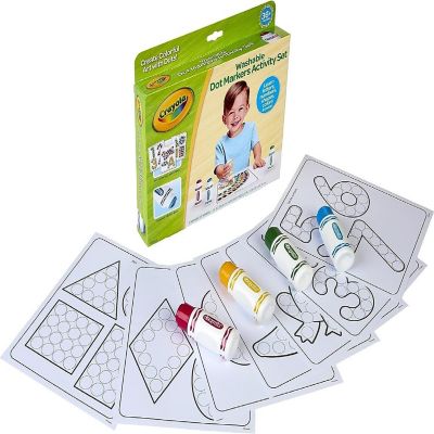 Crayola Washable Dot Markers Activity Set, Educational Gift, Washable Marker Image 1