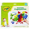 Crayola Washable Fingerpaint Kit Image 1