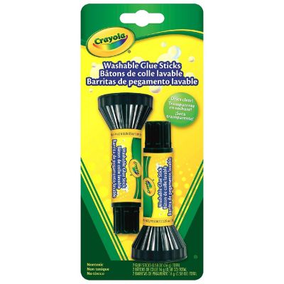Crayola Washable Glue Sticks 2/Pkg-.2oz Image 1