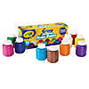 Crayola Washable Kid's Paint, Assorted Colors, 10 Colors Per Set, 3 Sets Image 1