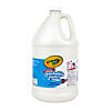 Crayola Washable Paint, White, Gallon Image 1