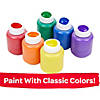 Crayola Washable Project Paint, Classic Colors, 2 oz., 6 Bottles Per Pack, 6 Packs Image 3