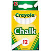Crayola White Chalk Sticks, 12 Sticks Per Box, 36 Boxes Image 1