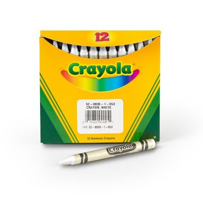 Crayola White Crayons-12/Pkg Image 3