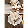 Cream Metallic Plaid Tablecloth 60X104 Image 3