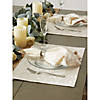 Cream Velvet Placemat (Set Of 4) Image 1