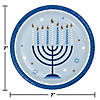 Creative Converting Blue Hanukkah Celebration Paper Party Supplies Kit, 48 Count Image 2