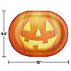 Creative Converting Haunted Pumpkins Oval Dinner Paper Plates, 24 ct Image 1