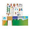 Creative Holy Week Fold-Out Sticker Scenes - 12 Pc. for Easter Crafts Image 1