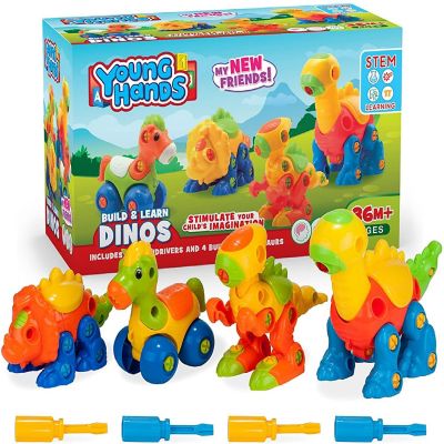 Creative Kids Build & Learn Dinosaur Take Apart Toy Set with Tools Age 3+ Image 1