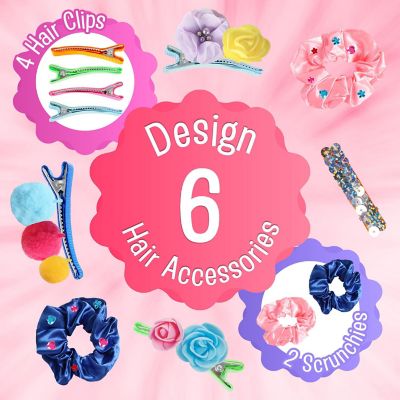 Creative Kids Create Your Own Headband Hair Fashion  Kit for Girls - 60+ Craft Supplies  6+ Image 2