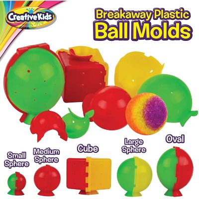 Creative Kids Make Your Own DIY Bouncy Ball Metallic & Light-up Crystal Balls Craft Kit for Kids Image 3