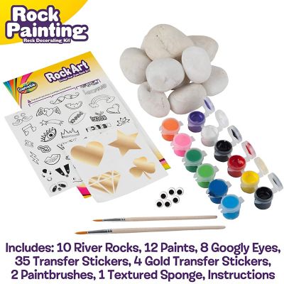 Creative Kids Rock Painting Outdoor Activity Kit for Kids Image 3