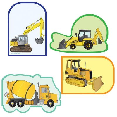 Creative Shapes Etc.  -  Large Accents - Construction Variety Pack Image 1