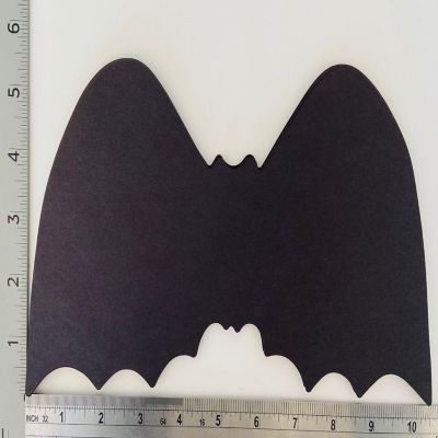 Creative Shapes Etc. - Bat Single Color Super Cut-outs- 8" X 10" Image 1