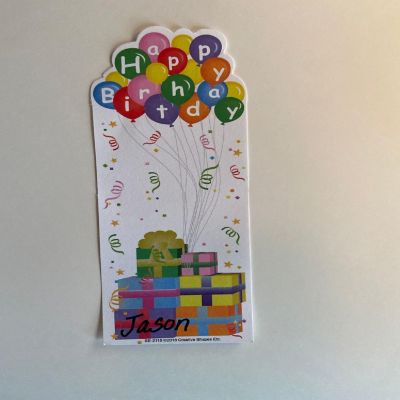 Creative Shapes Etc. - Bookmarks - Birthday Image 1