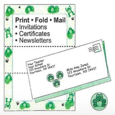 Creative Shapes Etc. - Designer Paper - Frog (50 Sheet Package) Image 1