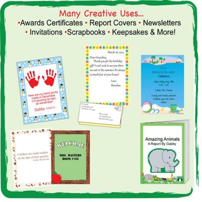 Creative Shapes Etc. - Designer Paper - Panda (50 Sheet Package) Image 1