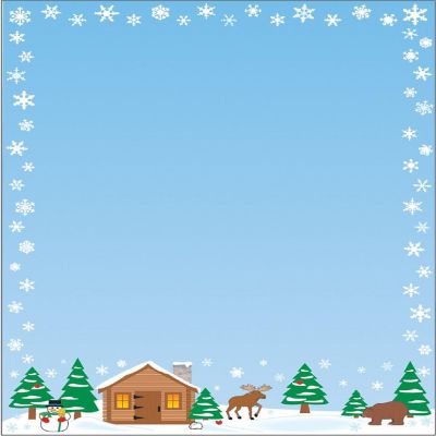 Creative Shapes Etc. - Designer Paper - Winter (50 Sheet Package) Image 1