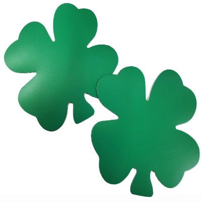 Creative Shapes Etc. - Die-cut Magnetic - Small Assorted Four Leaf Clover Image 1