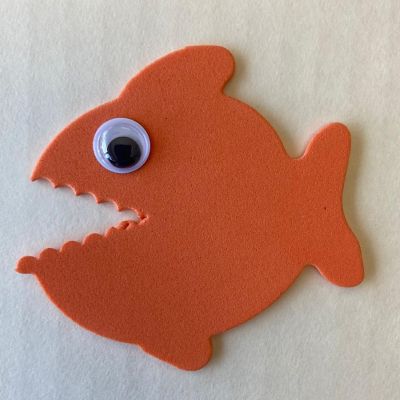 Creative Shapes Etc. - Fish Foam Assorted Color Creative Cut-outs- 3&#8221; Image 3