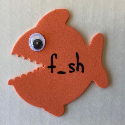 Creative Shapes Etc. - Fish Foam Assorted Color Creative Cut-outs- 3" Image 1