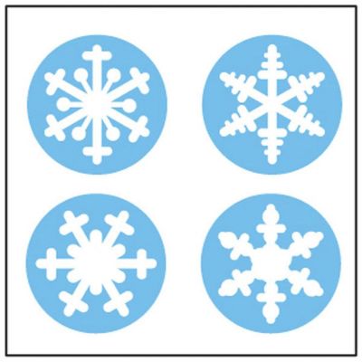 Creative Shapes Etc. - Incentive Stickers - Snowflake Image 1