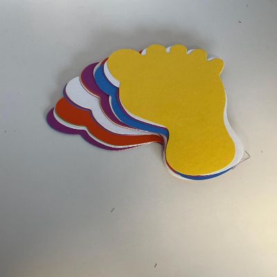 Creative Shapes Etc. - Large Assorted Cut-out - Foot Image 1