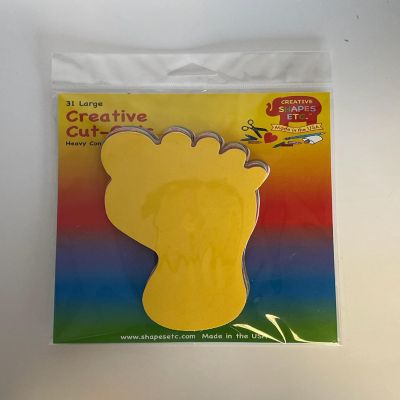 Creative Shapes Etc. - Large Assorted Cut-out - Foot Image 3