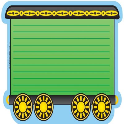 Creative Shapes Etc. - Large Notepad - Box Car Image 1